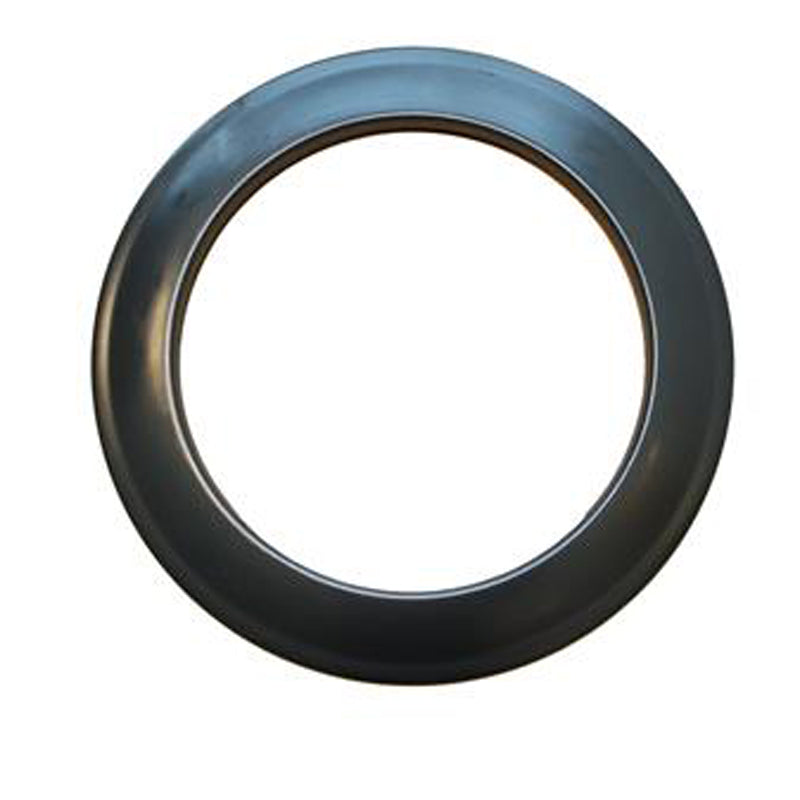 Rozet Ø111 mm – Enkelwandig geblauwd staal