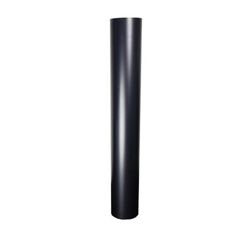 Buis Ø125 mm – 1000 mm – Enkelwandig geblauwd staal