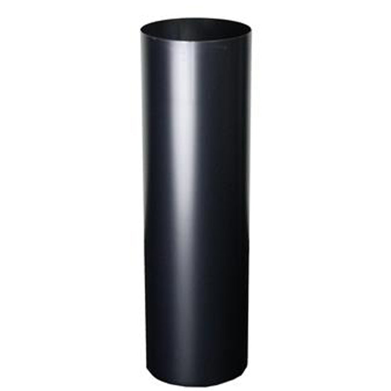 Buis Ø130 mm – 500 mm – Enkelwandig geblauwd staal