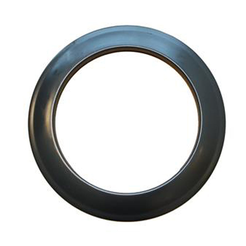 Rozet Ø150 mm – Enkelwandig geblauwd staal