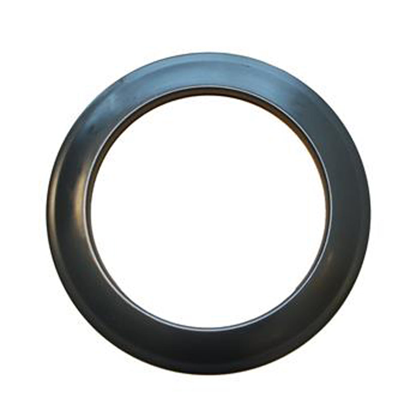 Rozet Ø180 mm – Enkelwandig geblauwd staal