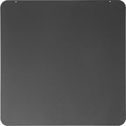 Vloerplaat vierkant antraciet 70 x 70 cm 2mm staal antraciet
