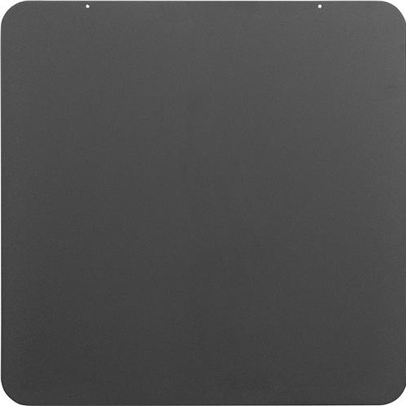 Vloerplaat vierkant antraciet 70 x 70 cm 2mm staal antraciet