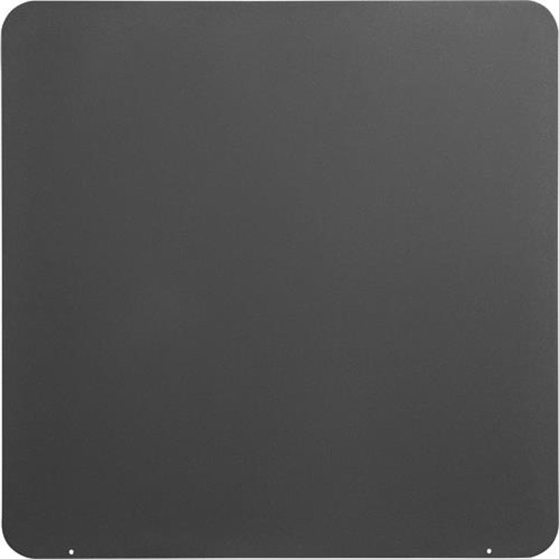 Vloerplaat vierkant antraciet 80 x 80 cm 2mm staal antraciet