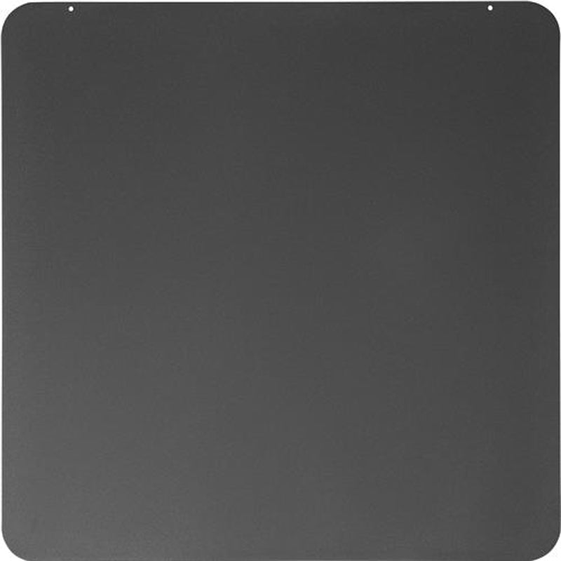 Vloerplaat vierkant antraciet 90 x 90 cm 2mm staal antraciet