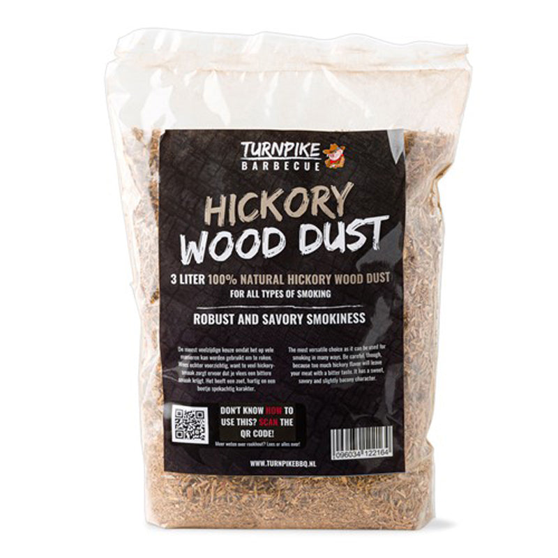 Turnpike BBQ Hickory Rookmot 3 liter