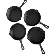 Keij Kamado set van 4 kleine skillets: 16 x 3,3 cm