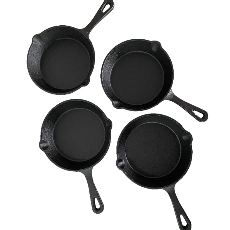 Keij Kamado set van 4 kleine skillets: 16 x 3,3 cm