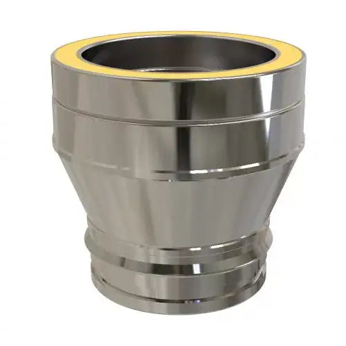 Koppelstuk Ø150 mm – Dubbelwandig rookkanaal