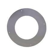 Rozet 0° rond 7,5 cm Ø100 mm – Dubbelwandig rookkanaal