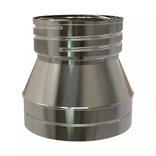 Koppelstuk boven naar flex EP Ø80 mm – Dubbelwandig rookkanaal