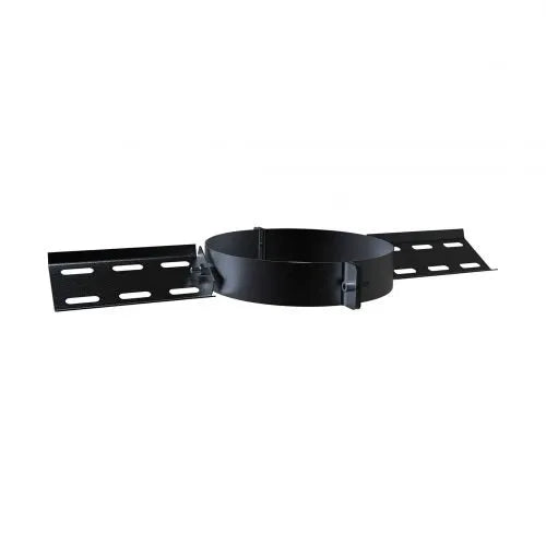 Daksteun Ø150 mm – Dubbelwandig rookkanaal zwart