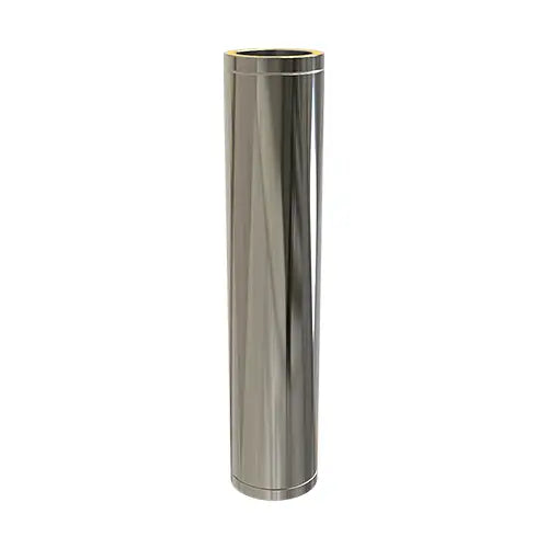 Pijp 100 cm Ø150 mm – Dubbelwandig rookkanaal