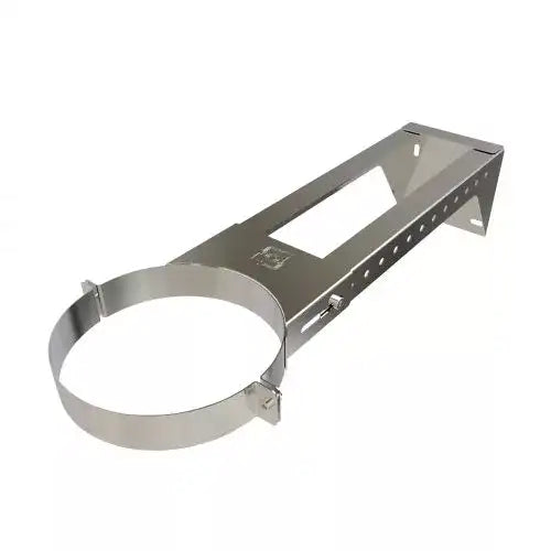 Muurbeugel verstelbaar 130-440 mm Ø150 mm – Dubbelwandig rookkanaal