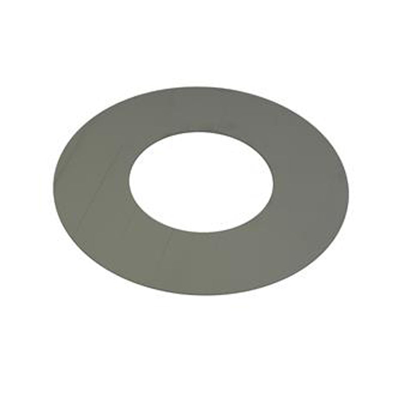 Rozet Ø200 mm – Enkelwandig RVS