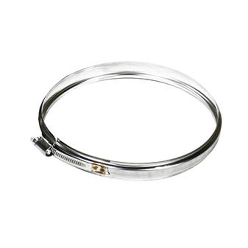 Klemband Ø200 mm – Enkelwandig RVS