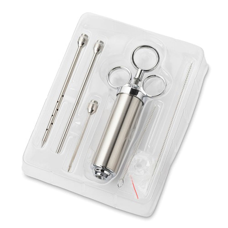 Turnpike BBQ Stainless Steel Marinade Injector Kit