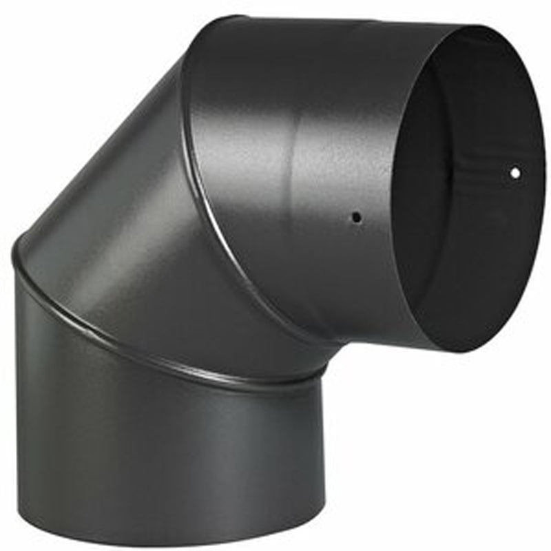Bocht 90°  –  Ø150 mm –  Enkelwandig geëmailleerd staal