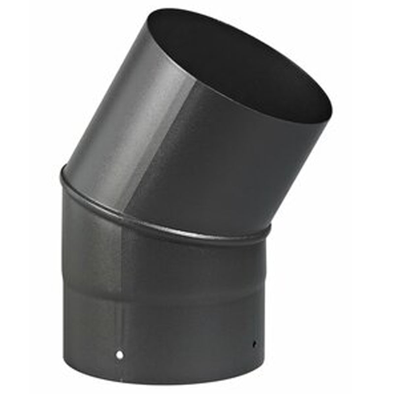 Bocht 30°  –  Ø125 mm –  Enkelwandig geëmailleerd staal