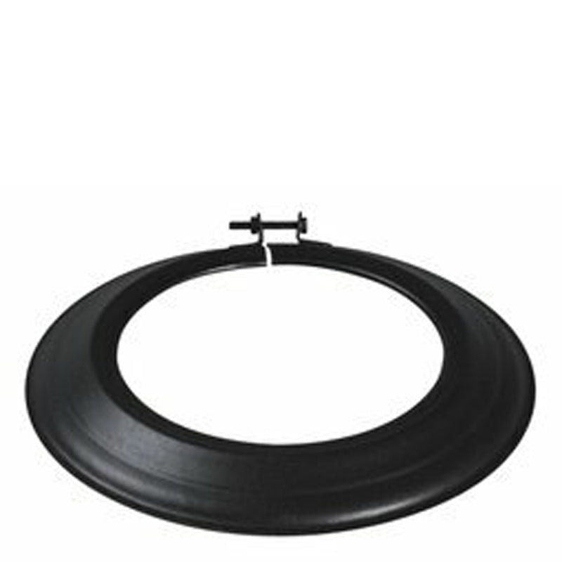 Rozet Ø125 mm –  Enkelwandig geëmailleerd staal