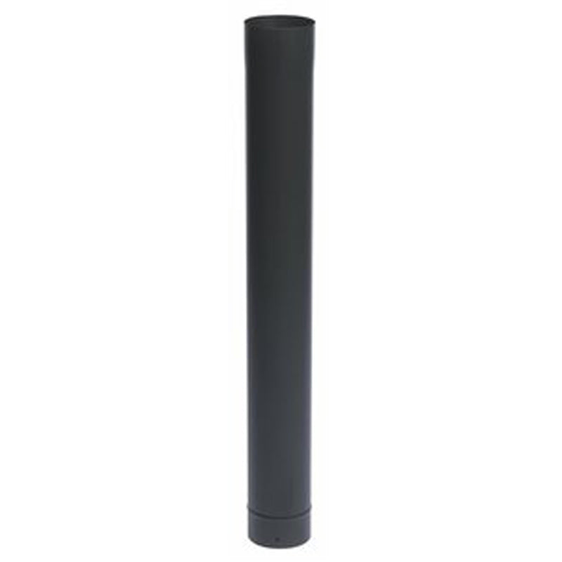Buis Ø125 mm – 1000 mm – Enkelwandig geëmailleerd staal