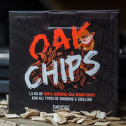Turnpike BBQ Oak Chips 1,5kg (8 liter)