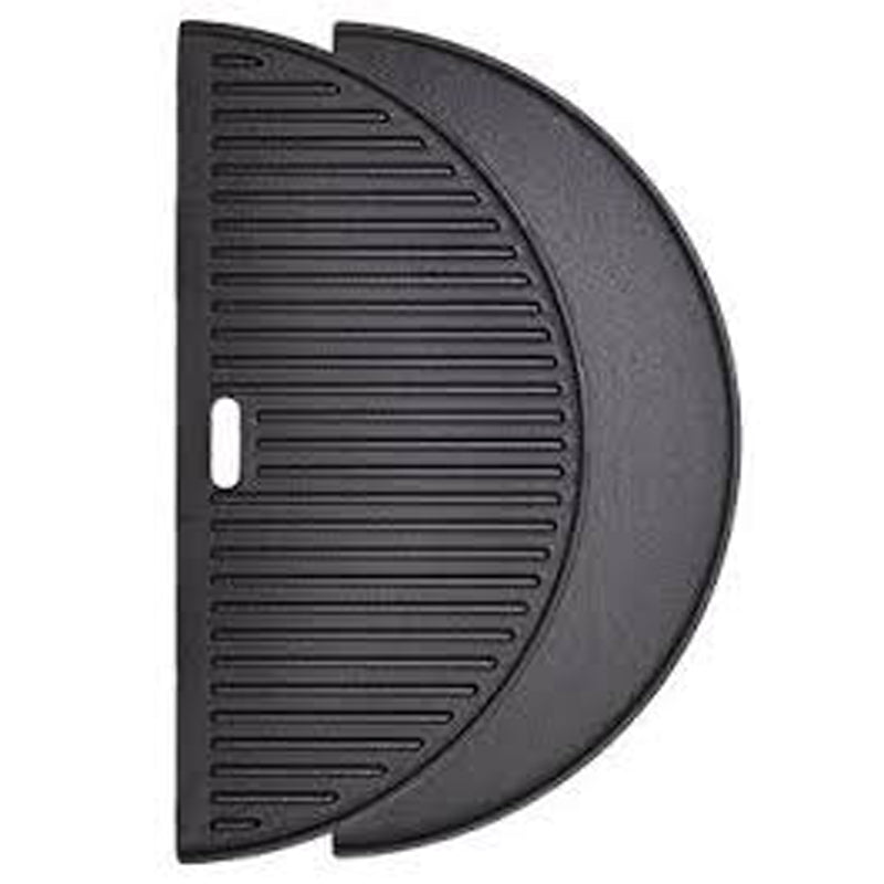 Keij Kamado Gietijzeren half moon plate Compact - 34 x 17 cm