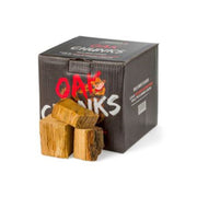 Turnpike BBQ Oak Chunks 2,5kg (8 liter)
