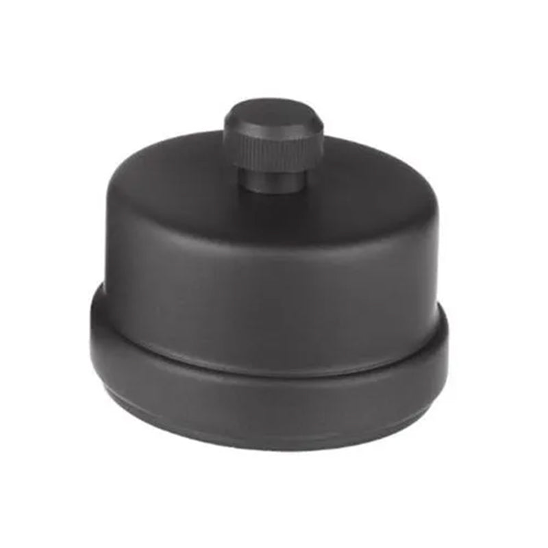 Dop Ø80 mm – Condens – Pelletkachelafvoer – Zwart staal