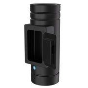 Reinigingsstuk 500 mm Ø125 mm – Isoduct dubbelwandig rookkanaal zwart