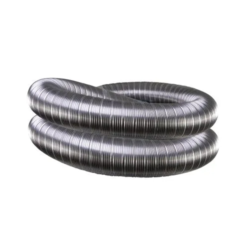 Dubbellaags flexibel rvs 150 mm 4 meter