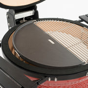 Kamado Joe ® - Half Moon Cast Iron Reversible Griddle - Classic Joe ®