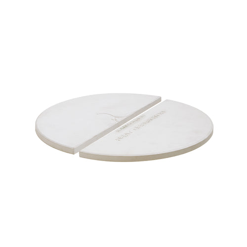 Kamado Joe ® - Half Moon Deflector Plates - Classic Joe ® (set =2 half moon plates)
