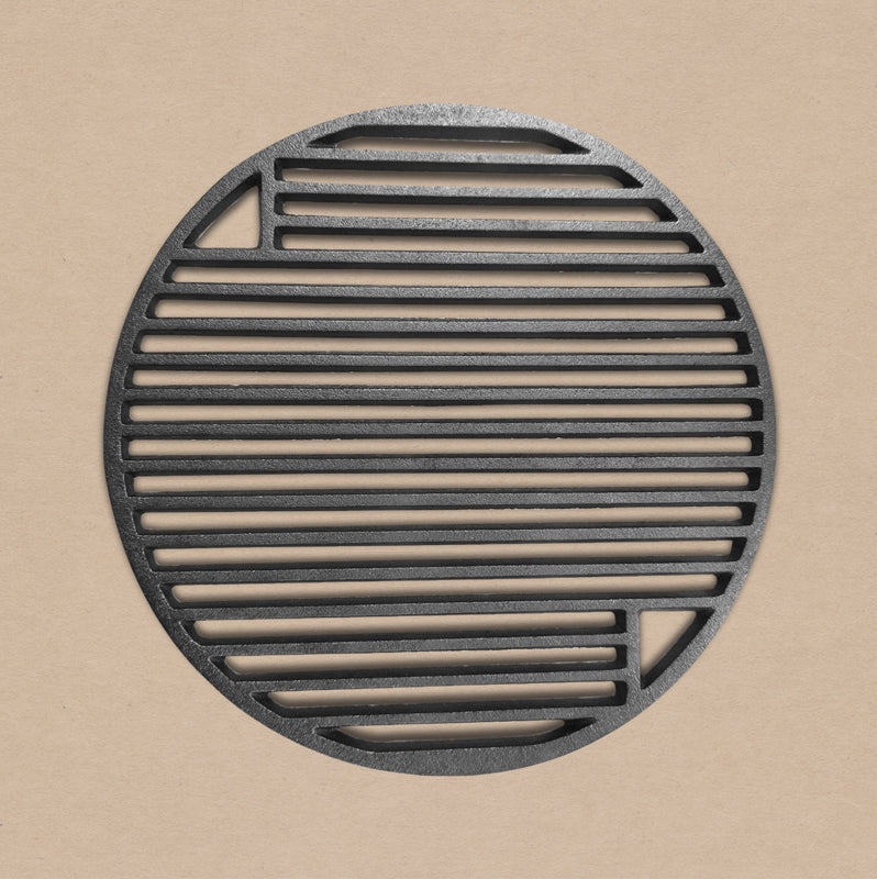 Bestcharcoal Gietijzeren Rooster - Rond - Compact