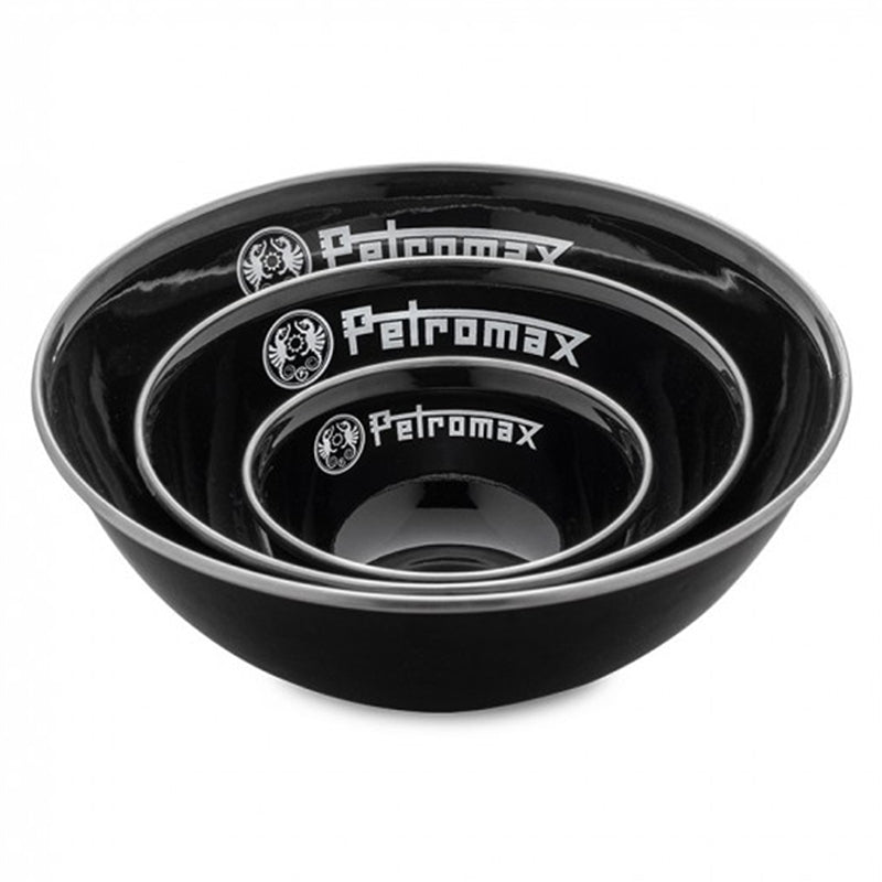 Petromax Emaille Kom Zwart 160ml