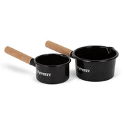 Petromax Emaille Pan Zwart 0.5 liter