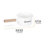 Petromax Emaille Pan Wit 1L