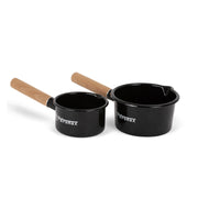 Petromax Emaille Pan Zwart 1L
