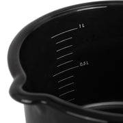 Petromax Emaille Pan Zwart 1L