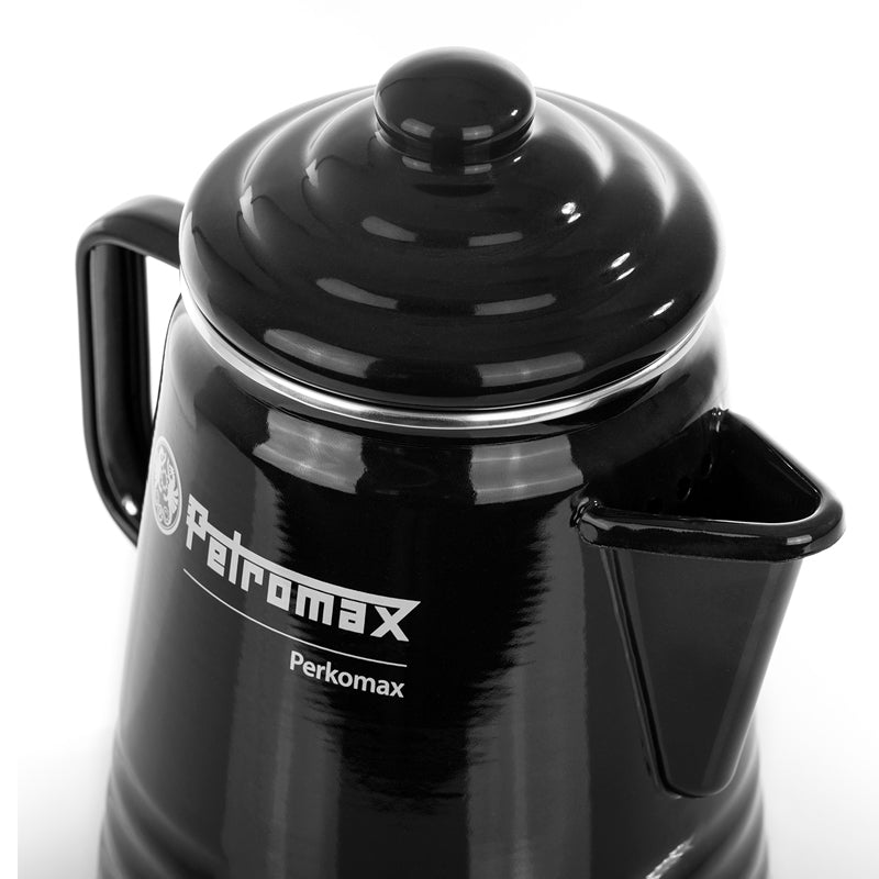 Petromax Emaille Perculator Perkomax Zwart 1,3L