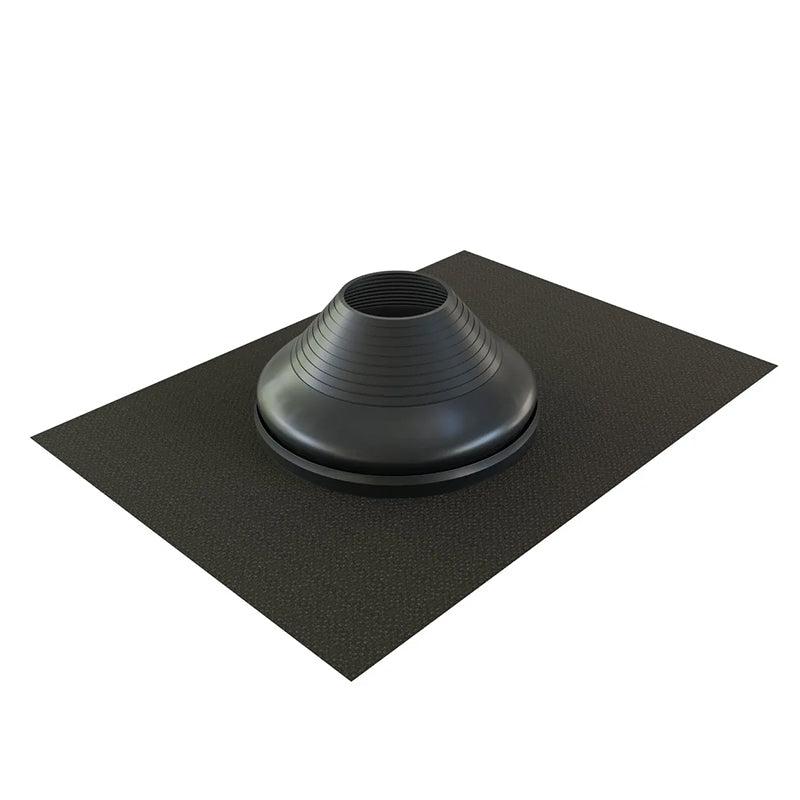 Flexibele dakdoorvoer dakhelling 0-45° EPDM-Aluminium -Loodvervanger 175-330mm zwart