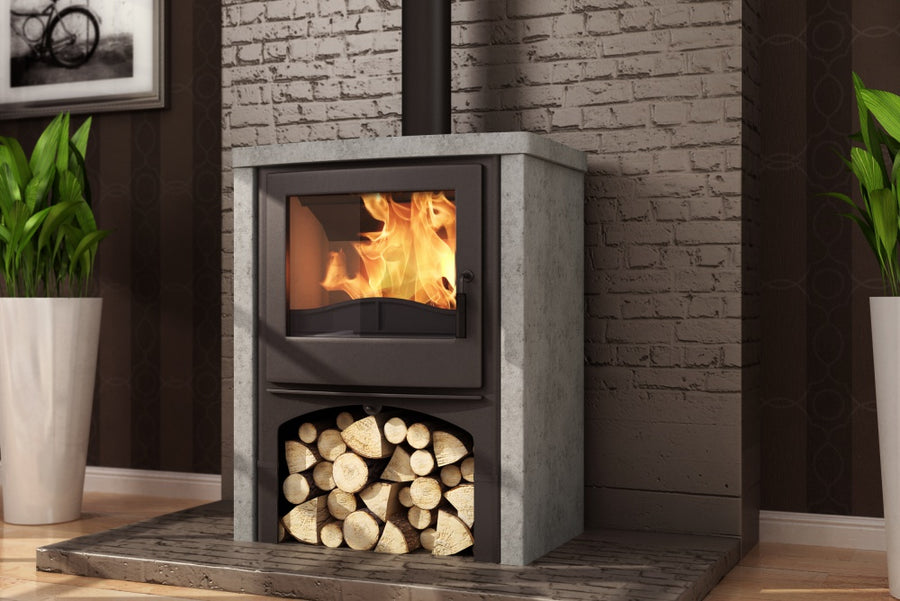 Nordic fire cottage speksteen CV