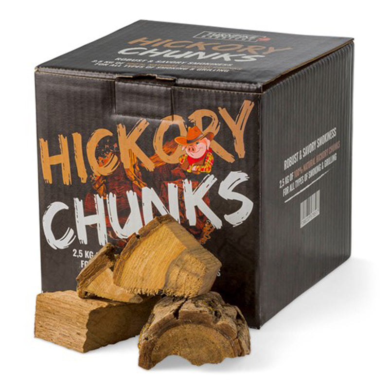 Turnpike BBQ Hickory Chunks 2,5kg (8 liter)