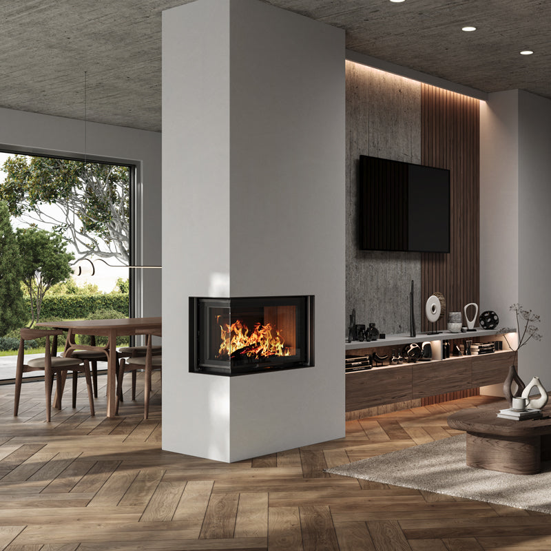 Inbouw houtkachel Elite 3-zijdig
