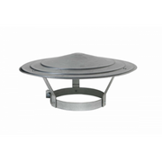 Gegalvaniseerde Regenkap 125 - 131 mm