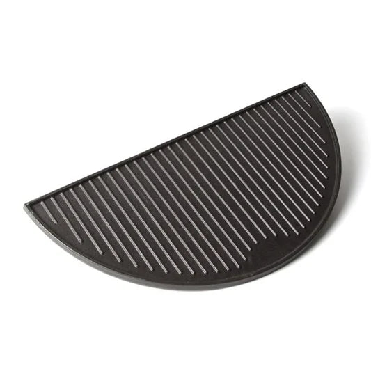 Keij Kamado Gietijzeren half moon plate XL - 49 x 24,5 cm