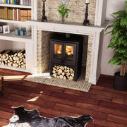 Houtkachel Lodge met houtvak 16 cm