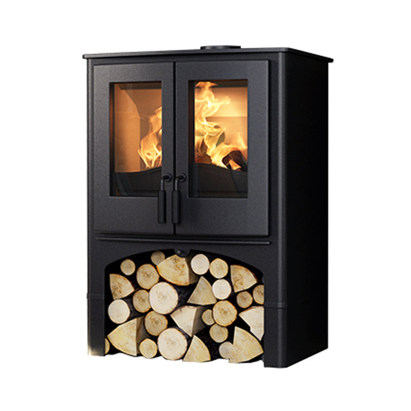 Houtkachel Lodge met houtvak 16 cm