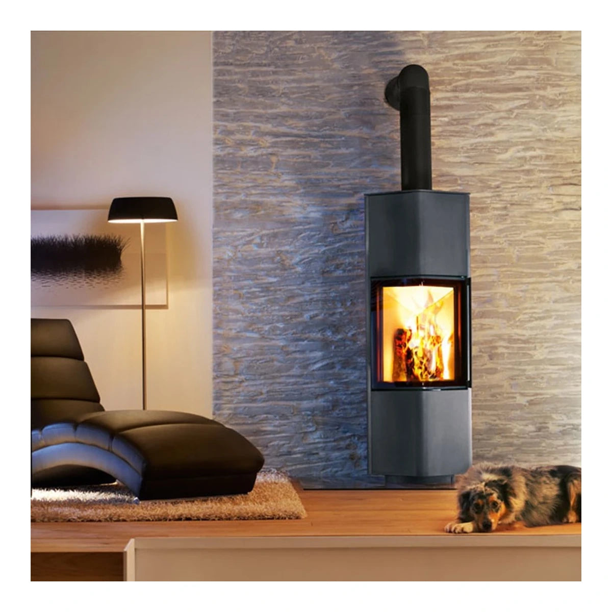 Spartherm Cubo L houtkachel vooraanzicht