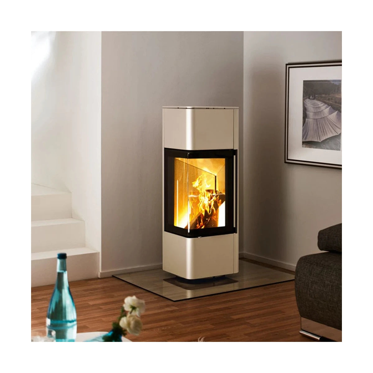 Spartherm Cubo S houtkachel vooraanzicht